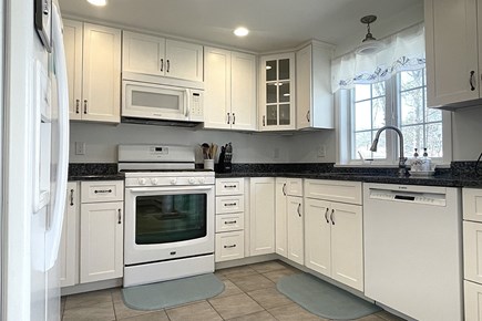 Falmouth, Seacoast Shores Cape Cod vacation rental - Kitchen with granite counter