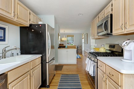 Harwich Cape Cod vacation rental - Kitchen with Oven, Microwave and Coffee Maker