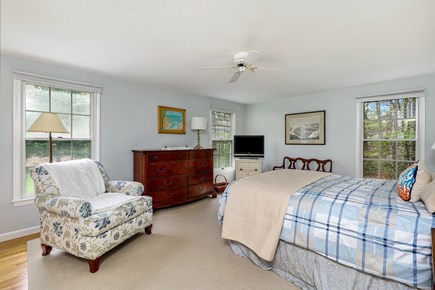 Harwich Cape Cod vacation rental - First Floor Master queen bed with TV