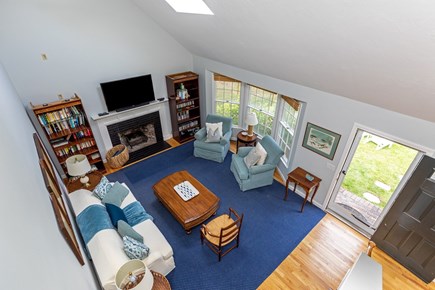 Harwich Cape Cod vacation rental - Living room overhead shot