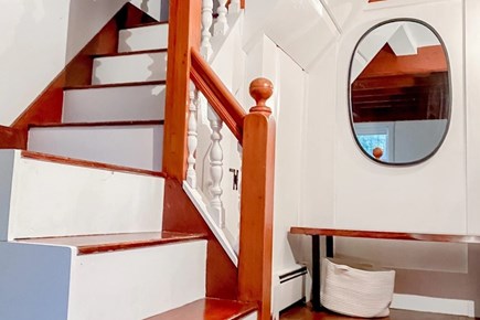 The Brewster Salt House Cape Cod vacation rental - Headed upstairs more bedrooms