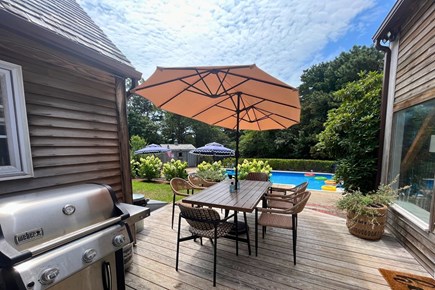 The Brewster Salt House Cape Cod vacation rental - Outdoor Dining