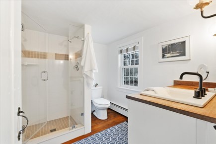 The Brewster Salt House Cape Cod vacation rental - Full bathroom shared on first floor