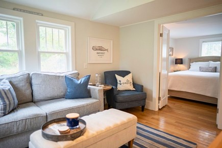 Dennis Cape Cod vacation rental - Another living area off the bedroom on the 1st floor.