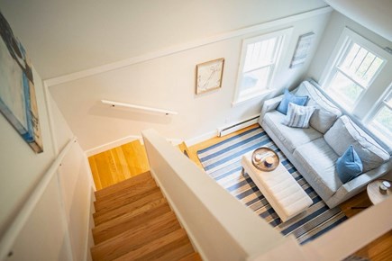 Dennis Cape Cod vacation rental - Aerial photo from above looking at sitting area