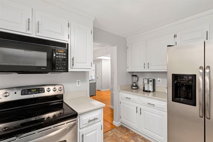 Brewster Cape Cod vacation rental - Stainless steel appliances and an adorable coffee bar