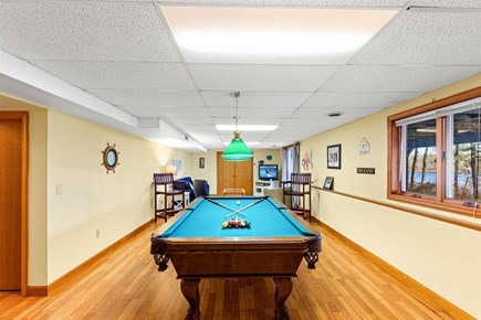 Orleans Cape Cod vacation rental - Lower level game room with a pool table