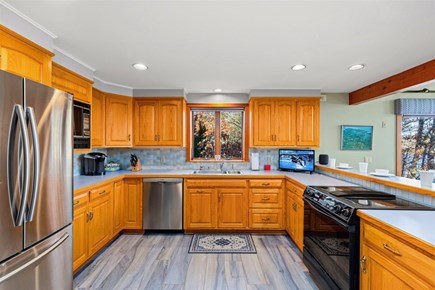 Orleans Cape Cod vacation rental - Stainless steel fridge, double doors, and all essential appliance