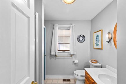 Orleans Cape Cod vacation rental - First floor bathroom connects to the bedroom and the hallway