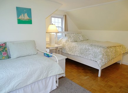 Brewster Cape Cod vacation rental - Queen bedroom upstairs with day bed (two twins) 