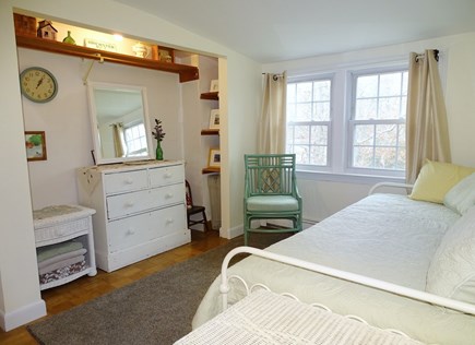 Brewster Cape Cod vacation rental - Queen bedroom showing day bed and bureau