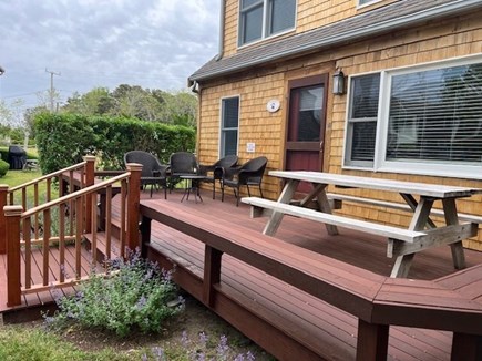 Brewster Cape Cod vacation rental - Front of the Cottage with Deck
