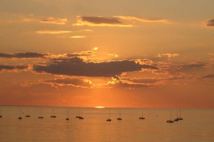 Brewster Cape Cod vacation rental - Beautiful sunset over Cape Cod Bay