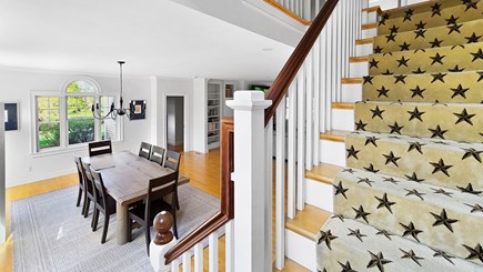 Eastham Cape Cod vacation rental - Stairs leading from the dining area to second floor