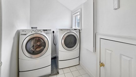 Eastham Cape Cod vacation rental - Second floor laundry room with washer and dryer