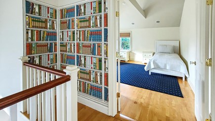 Eastham Cape Cod vacation rental - Second floor hall with entrance to bedroom with two twins