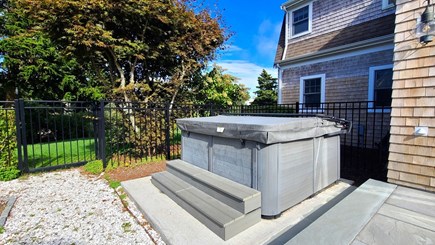 Eastham Cape Cod vacation rental - Wonderful hot tub off back deck