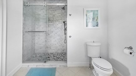 Eastham Cape Cod vacation rental - First floor ensuite bathroom with custom shower