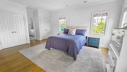 Eastham Cape Cod vacation rental - First floor bedroom with queen bed and ensuite bathroom