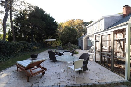 Harwichport Cape Cod vacation rental - Large Patio