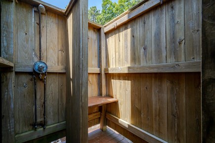 Wellfleet Cape Cod vacation rental - Outdoor shower for washing off as a dip in the pond or ocean!