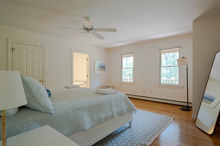 Wellfleet Cape Cod vacation rental - Primary bedroom is located on first floor and has a king bed