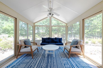 Wellfleet Cape Cod vacation rental - Three season room off of the den