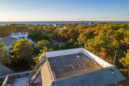 Eastham Cape Cod vacation rental - Aerial View of Roof Deck