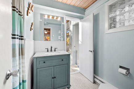 Eastham Cape Cod vacation rental - First Floor Bathroom with Childs Tub