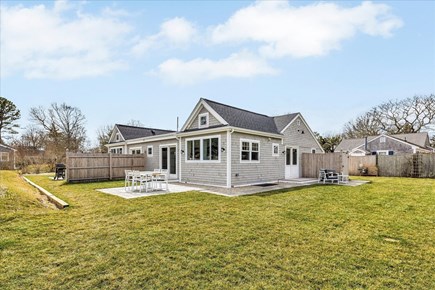 South Yarmouth Cape Cod vacation rental - #8 spacious back yard with two patios and outside shower