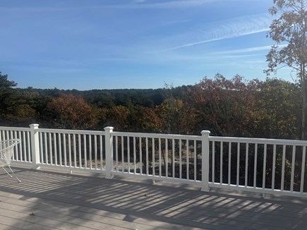 Truro Cape Cod vacation rental - Deck View Looking Over the Trees