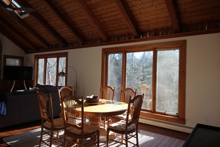 Truro Cape Cod vacation rental - Open Dining Area