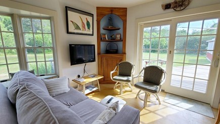 Truro Cape Cod vacation rental - Cozy space to gather in the kitchen for morning coffee