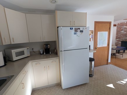 Wellfleet Cape Cod vacation rental - Kitchen, refrigerator and microwave