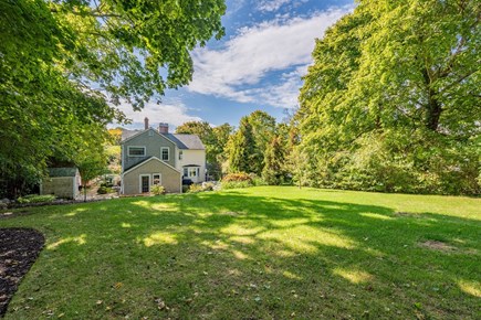 Barnstable Village Cape Cod vacation rental - Large back yard