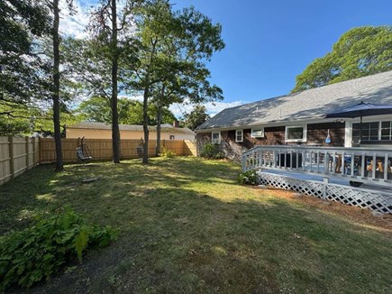 Yarmouth Cape Cod vacation rental - Fully fenced back yard.