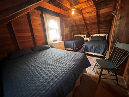 West Dennis Cape Cod vacation rental - Second Floor Back Bedroom (1 full; two twin beds)