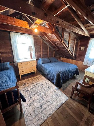 West Dennis Cape Cod vacation rental - Upper Front Bedroom (Queen Bed; Twin Bed)