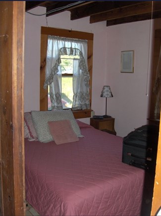 West Dennis Cape Cod vacation rental - Downstairs BR's 1&2 both have one queen. Similar size rooms.