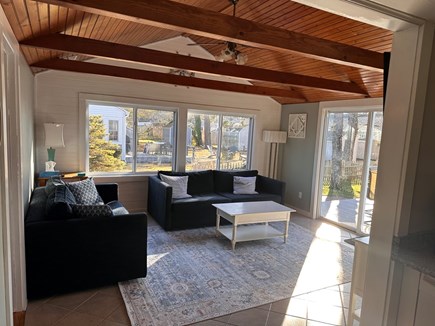 West Dennis Cape Cod vacation rental - Sun filled Living Room