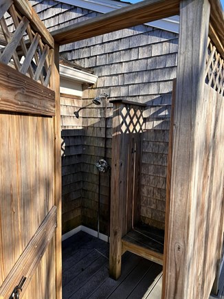 West Dennis Cape Cod vacation rental - Rinse off after a day at the beach