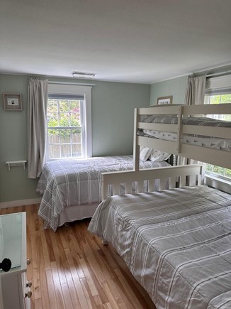 West Dennis Cape Cod vacation rental - Bedroom 3 - Twin over full bunk bed, and twin