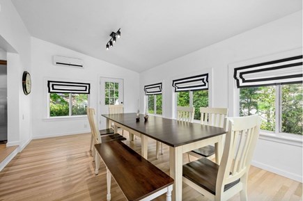 Mashpee Cape Cod vacation rental - Bright Dining Room with 12-Person Dining Table