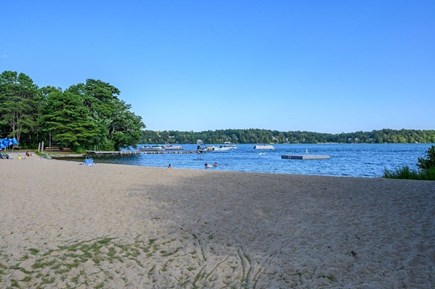 Mashpee Cape Cod vacation rental - Steps to John's Pond Beach w/ Dock, Playground, Picnic, Kayaks...