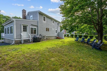 Mashpee Cape Cod vacation rental - Large Private Backyard, Ample Seating, Gas Grill, Outdoor Shower