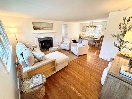 West Yarmouth Cape Cod vacation rental - The dining area in the rear of the living room