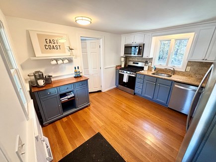 West Yarmouth Cape Cod vacation rental - Kitchen area and coffee bar. All brand new appliances.