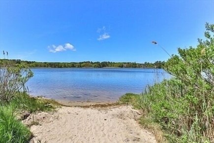 Dennis Cape Cod vacation rental - Access to Swan Pond located directly across the street