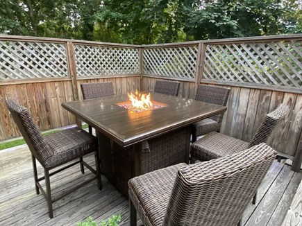 Dennis Cape Cod vacation rental - Fire Pit with Seating for 8