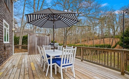 Harwich Cape Cod vacation rental - Back Deck